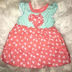 Babygirl Hearts Blouse by Healthtex fits Newborn✨
